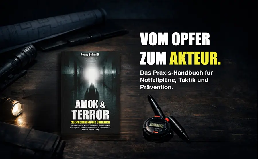 Das Fachbuch Amok & Terror: Eigensicherung und Überleben von Ronny Schmidt