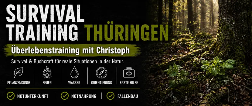 Survival Training mit Christoph