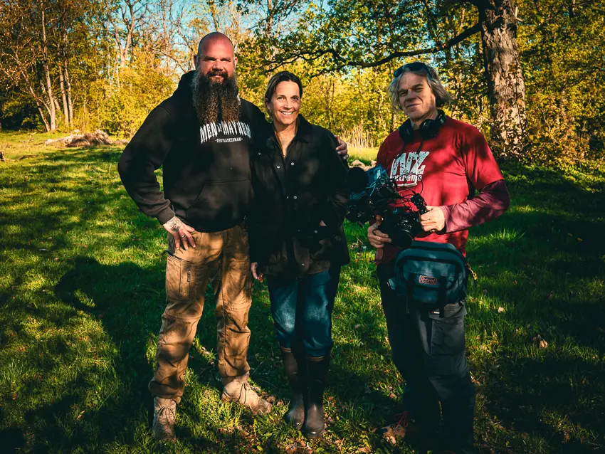 RTL Seitenwechsel begleitet Survival Training in Thüringen mit Ronny Schmidt zum Thema Stromausfall