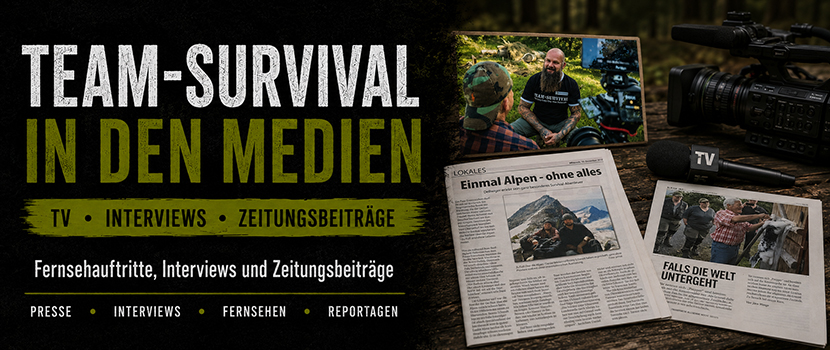 Team-Survival in Film-, Print- & Onlinemedien