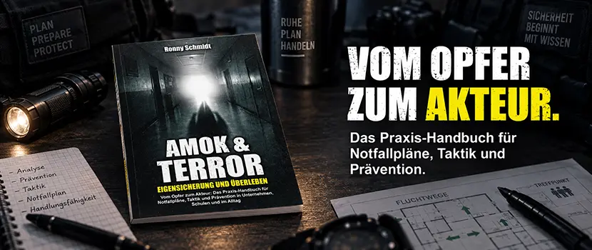 Das Fachbuch Amok & Terror: Eigensicherung und Überleben von Ronny Schmidt