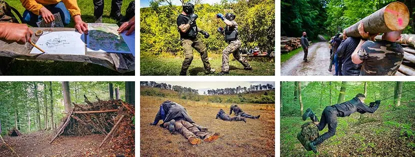 Combat Survival Training Techniken