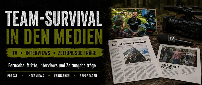 Team-Survival in Film-, Print- & Onlinemedien