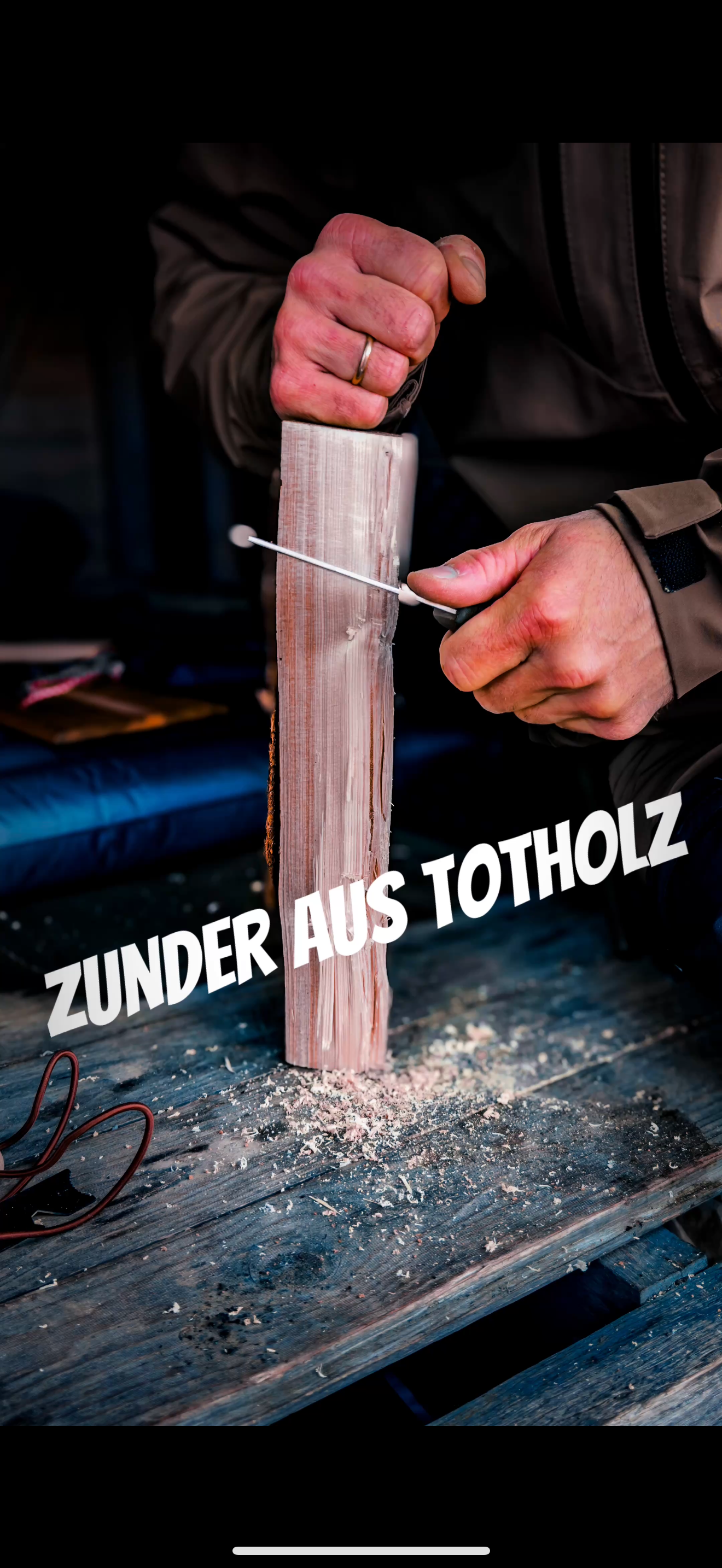 Wasser ohne Gefäß in einer Survivalsituation erhitzen