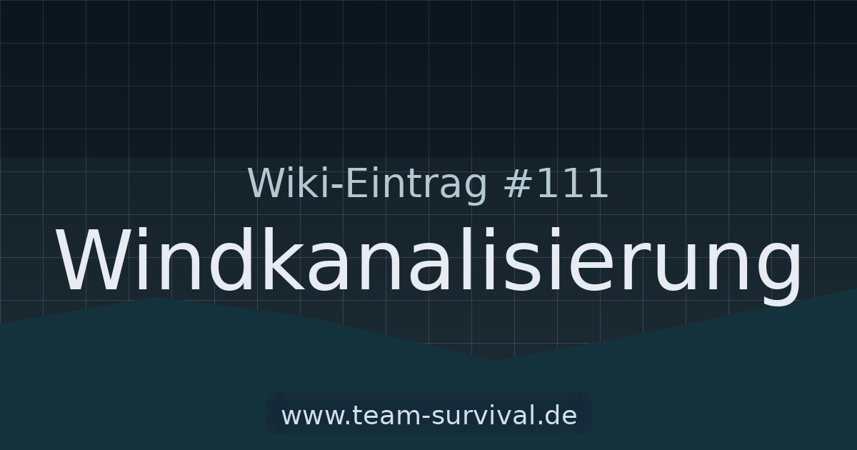 Windkanalisierung – Wiki