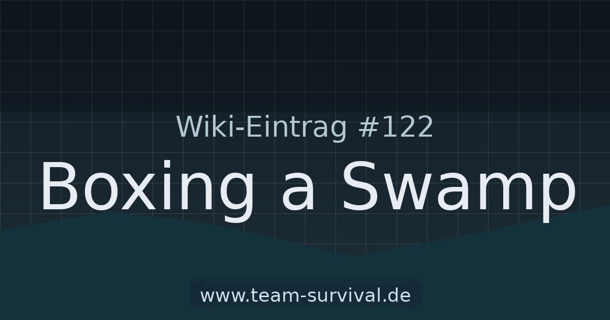Boxing a Swamp – Wiki