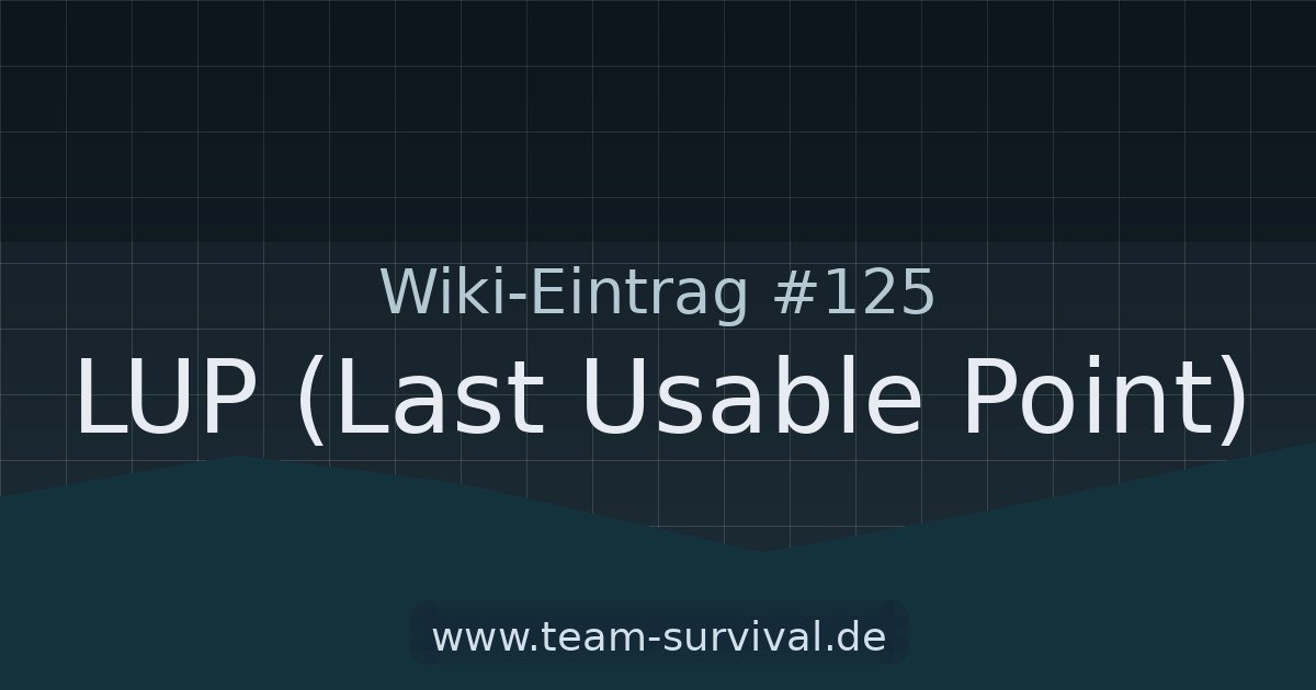 LUP (Last Usable Point) – Wiki