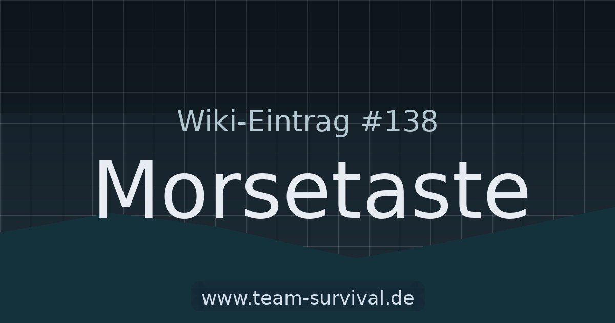 Morsetaste – Wiki