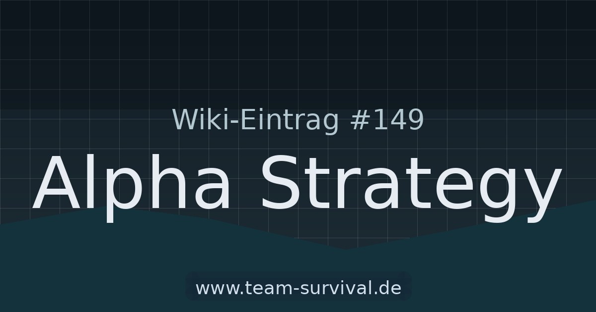 Alpha Strategy – Wiki