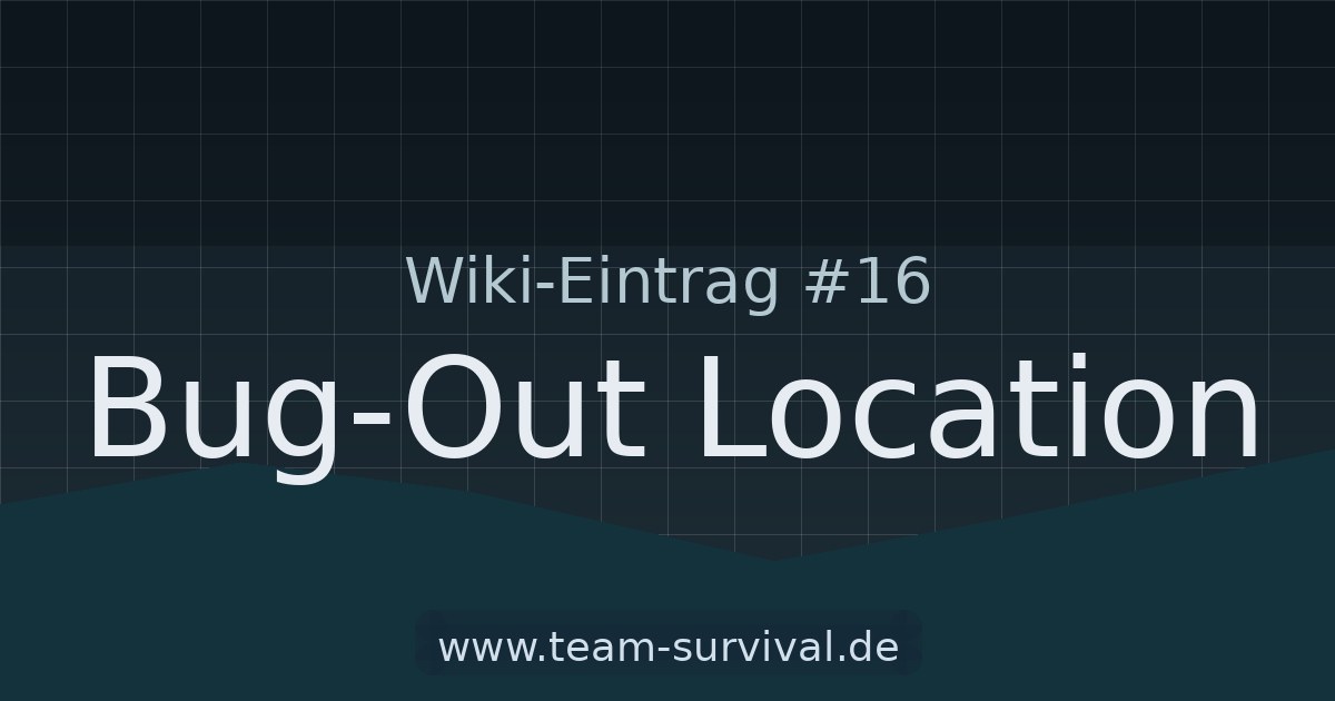 Bug-Out Location – Wiki