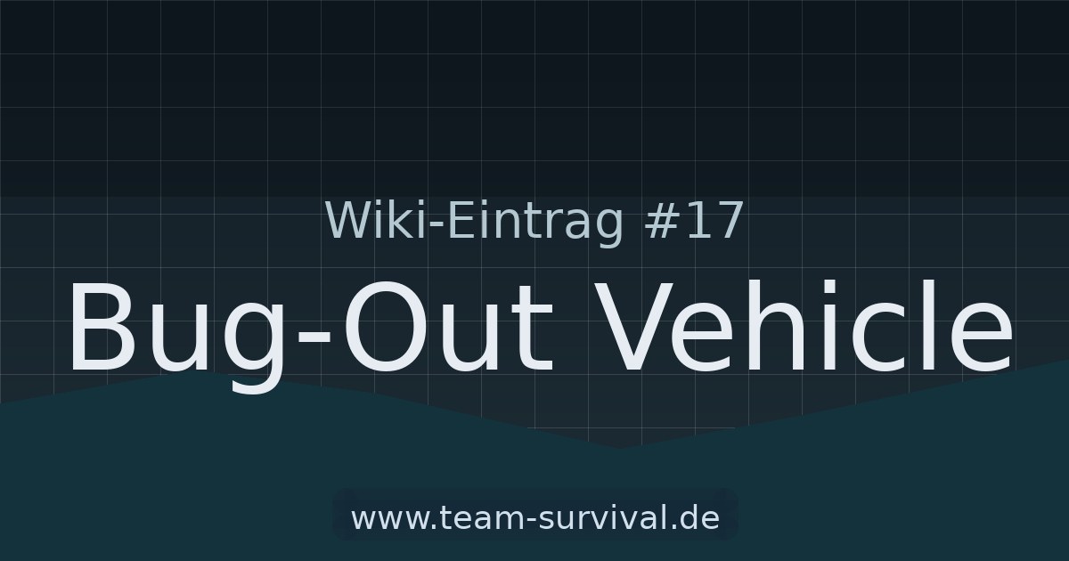 Bug-Out Vehicle – Wiki
