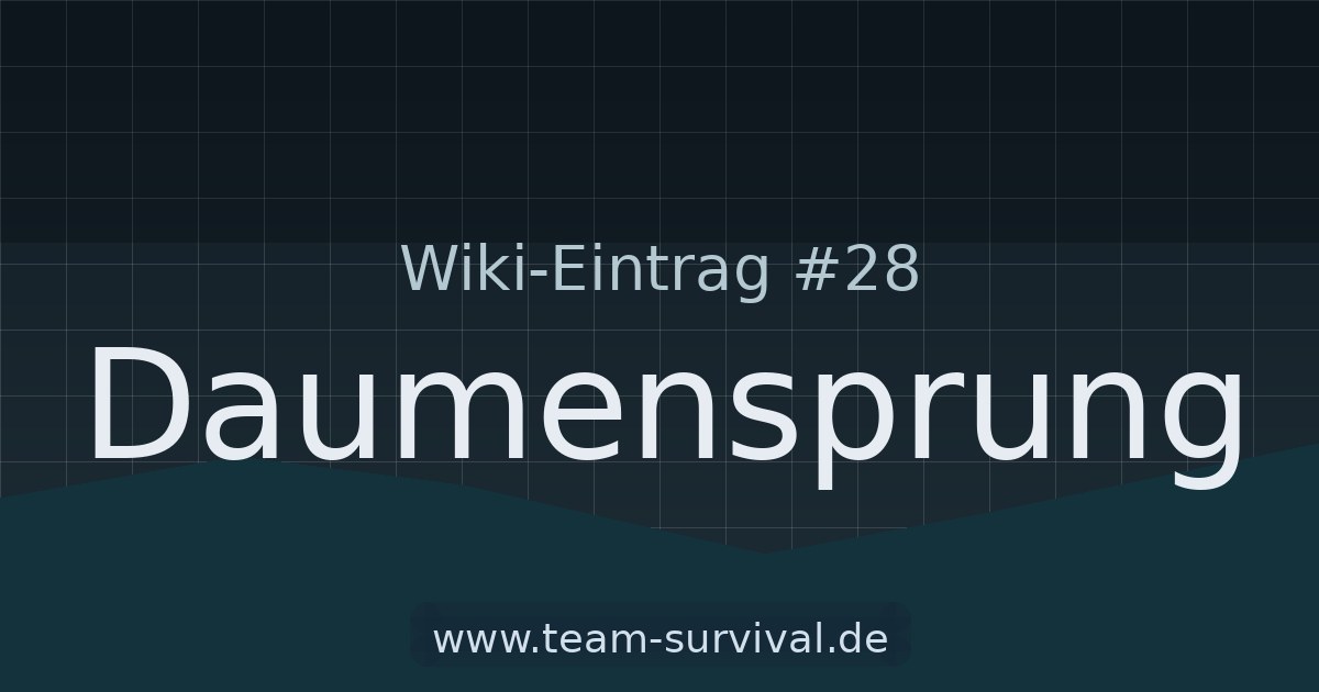 Daumensprung – Wiki