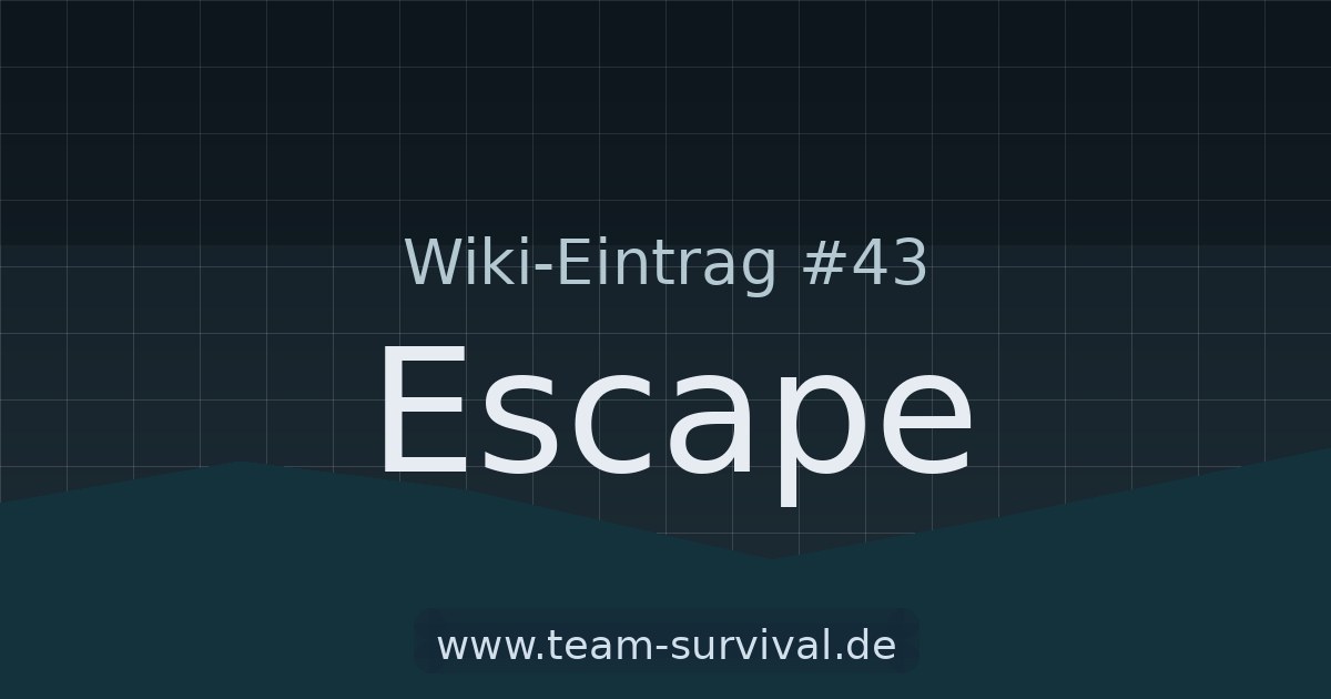 Escape – Wiki
