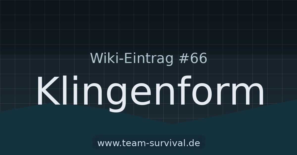 Klingenform – Wiki