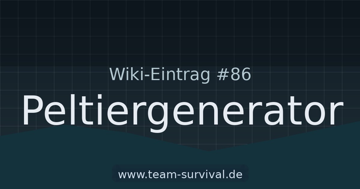 Peltiergenerator – Wiki