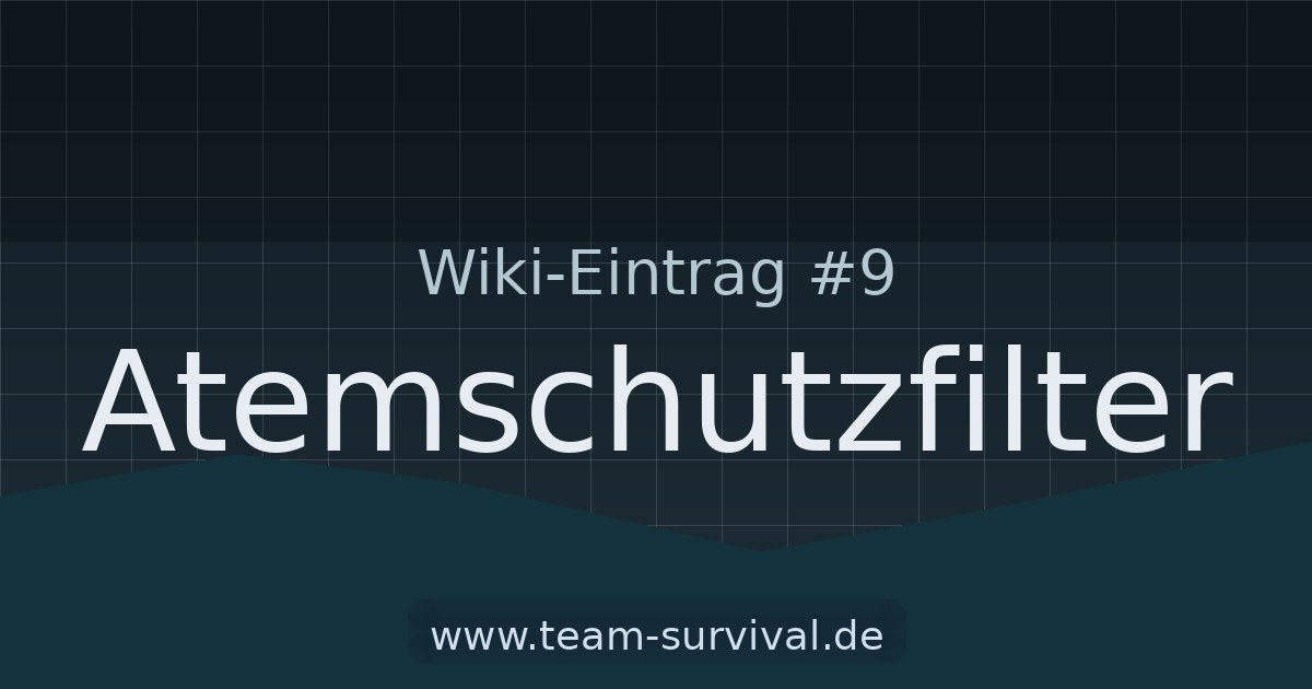 Atemschutzfilter – Wiki